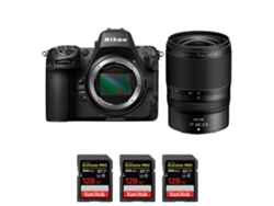 Nikon Z8 + Z 17-28mm F/2.8 + 3 Sandisk 128gb Uhs-ii 300mb/s - Cámara Fotográfica Híbrida Full-frame + Ebook “20 Consejos Para Fotos Que Impactan”