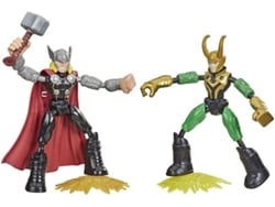 Figura de Acción AVENGERS Marvel Avengers Bend And Flex Thor Vs. Loki (5,1 x 30,5 x 22,9 cm)