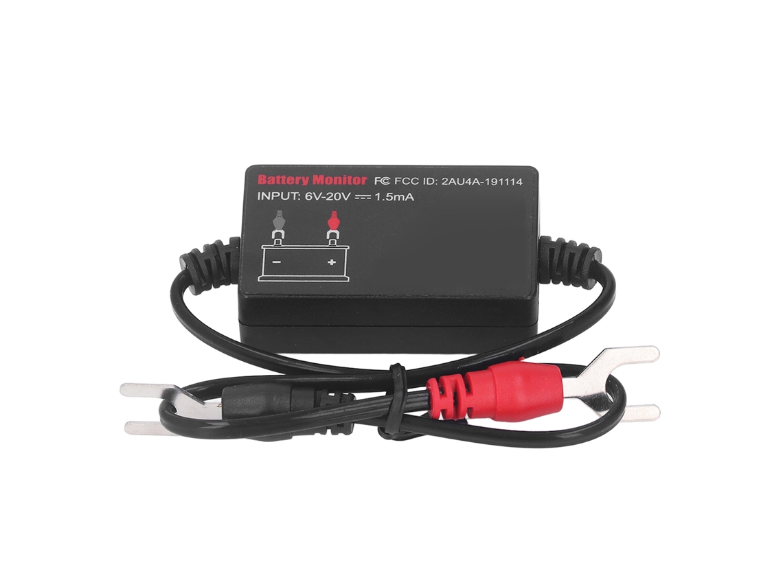 Comprobador De Baterías De Coche De 12 V Con Control Por Aplicación Y Bluetooth 4.0 - Monitor De Baterías De Coche De 6-20 V