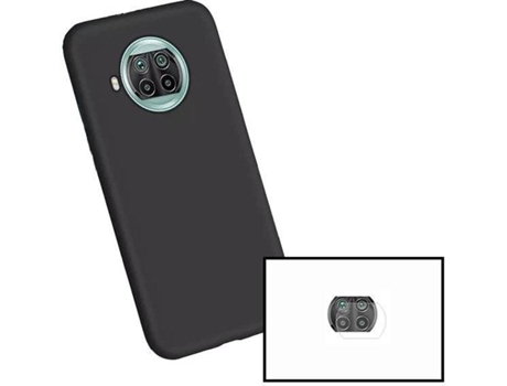Kit Funda y Protector Xiaomi Redmi Note 9 Pro 5G Negro