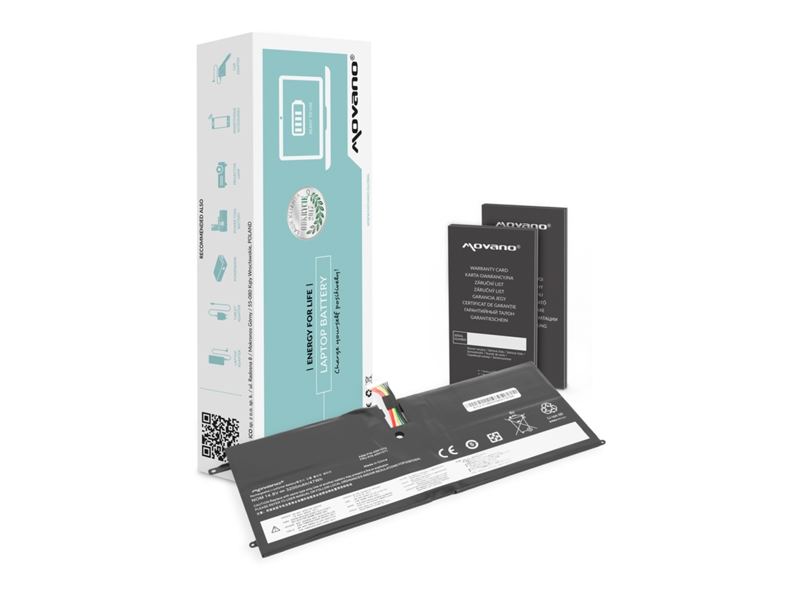 Batería Movano para Lenovo Thinkpad X1 Carbon