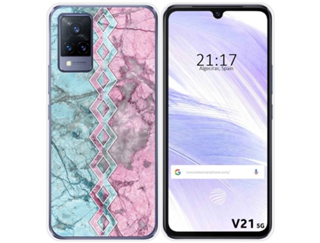 Carcasa Vivo V21 5G TUMUNDOSMARTPHONE Dibujos Multicolor