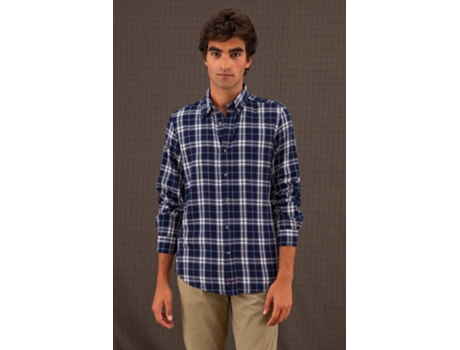 Camisa de Hombre THROTTLEMAN Algodón Multicolor (M)