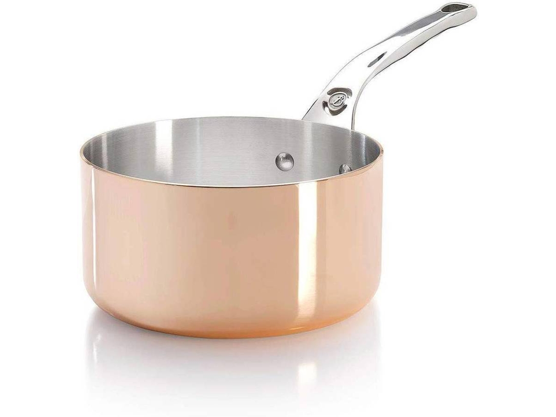 Cacerola en Cobre y Acero Inoxidable DE BUYER 20cm