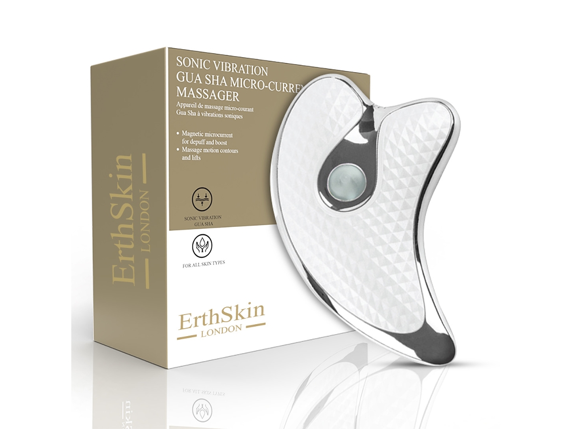 Masajeador de Microcorriente Guasha con Vibración Sónica ERTH SKIN LONDON