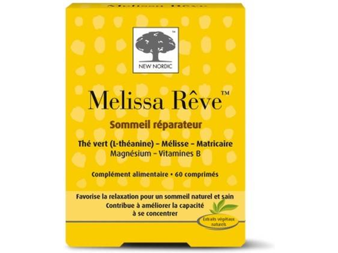 Complemento Alimentar NEW NORDIC Melissa Dream (60 comprimidos)