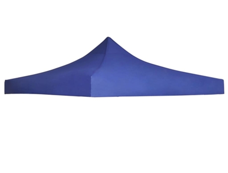 vidaXL Techo de carpa para celebraciones 3x3 m azul