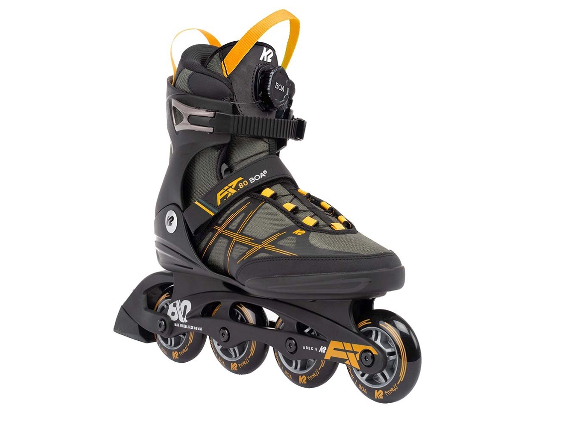 Patina em Linha F.I.T. 80 Boa Cinzento Eu 48K2 Skate
