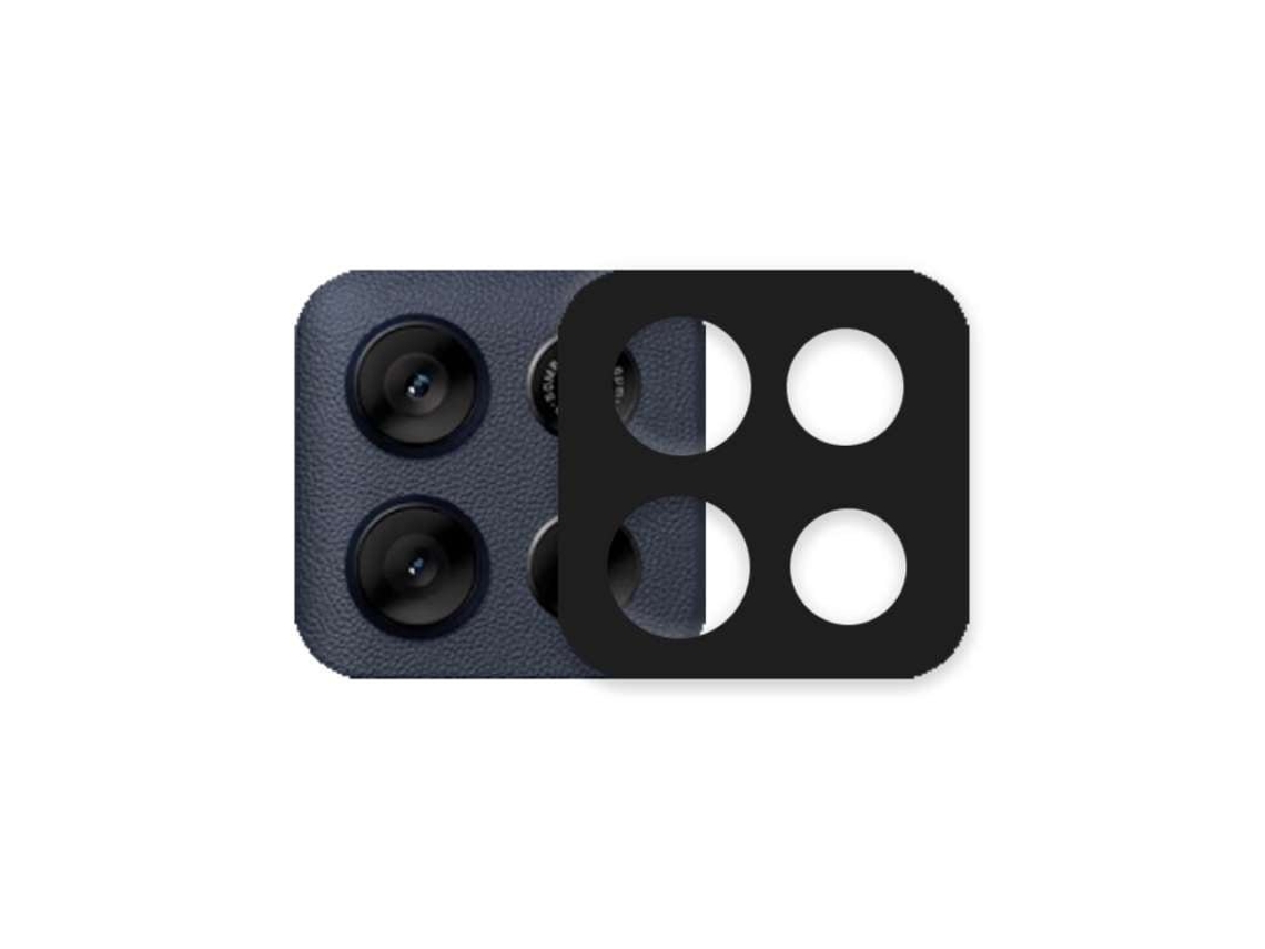Protector Cámara Metalizado Negro Para Motorola Moto G86