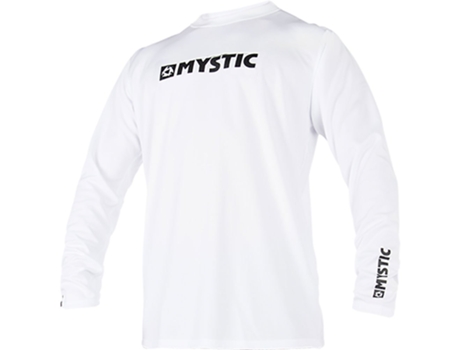 T-Shirt de Manga Comprida Uv Star Rashvest Branco Smystic