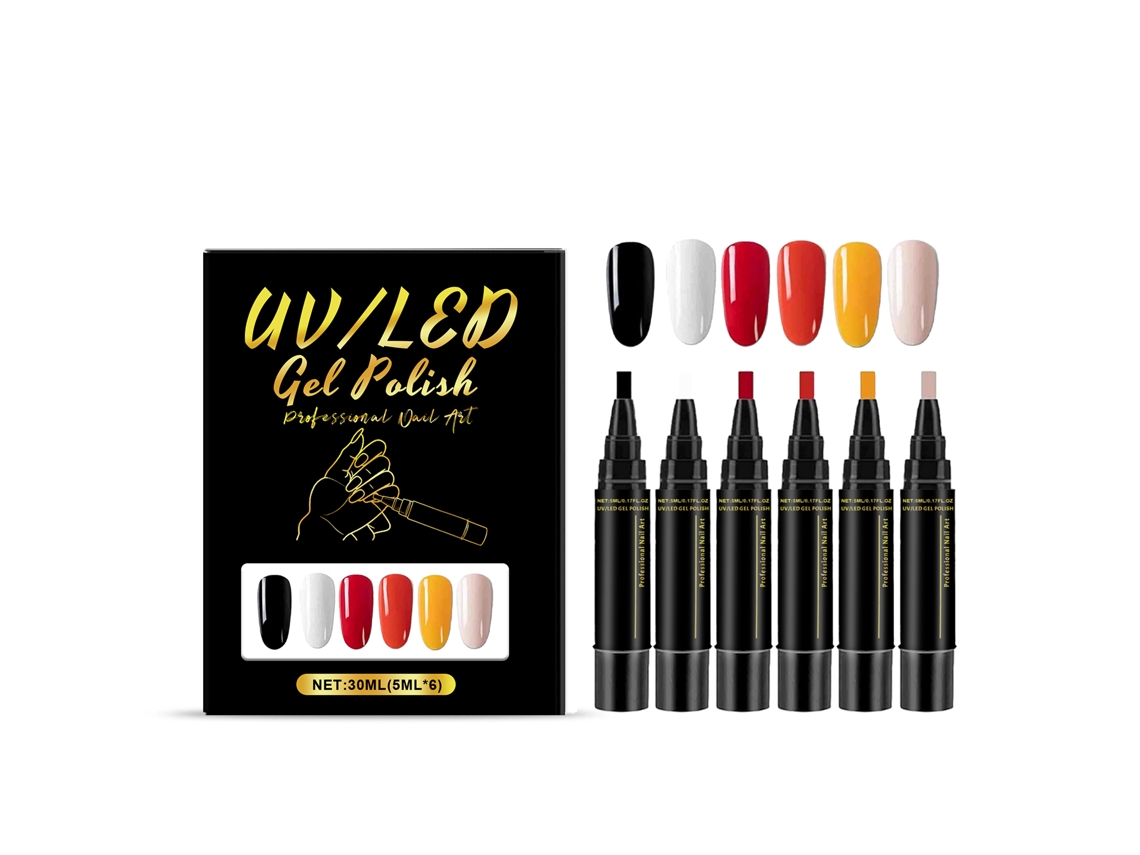 Bolígrafo de gel premium para uñas duraderas