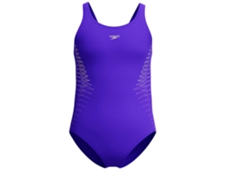 Bañador de natación Niña Speedo Placement Muscleback