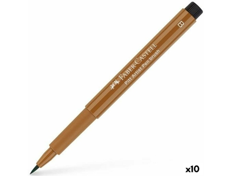 Rotuladores FABER-CASTELL pitt artist Morrón 10 unidades