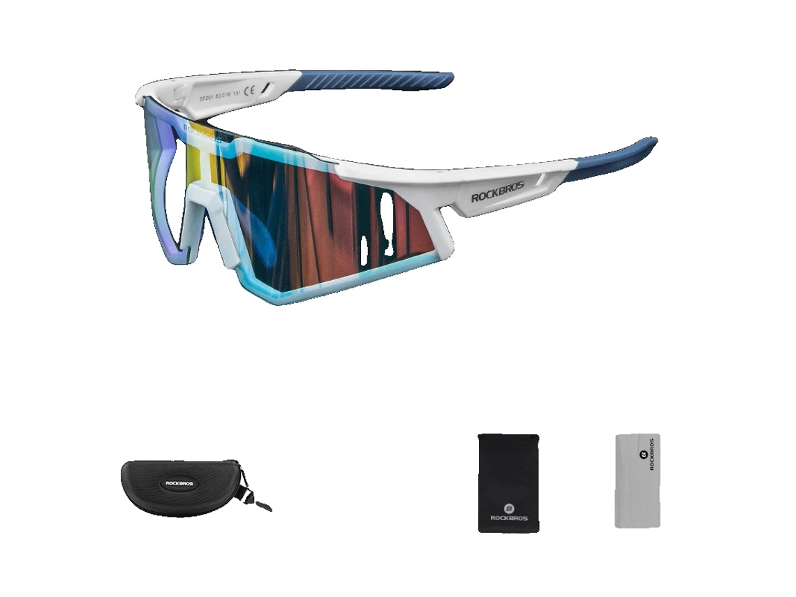Gafas de ciclismo, lentes fotocromáticas, protección polarizada, SP291-2 Fotocromáticas