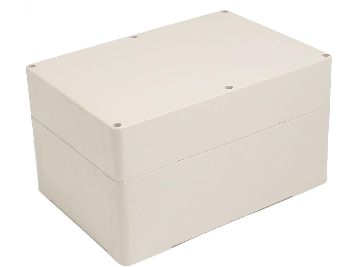 Caja de conexiones antipolvo de plástico ABS, 265 mm x 185 mm x 150 mm para proyectos eléctricos CHABERLU