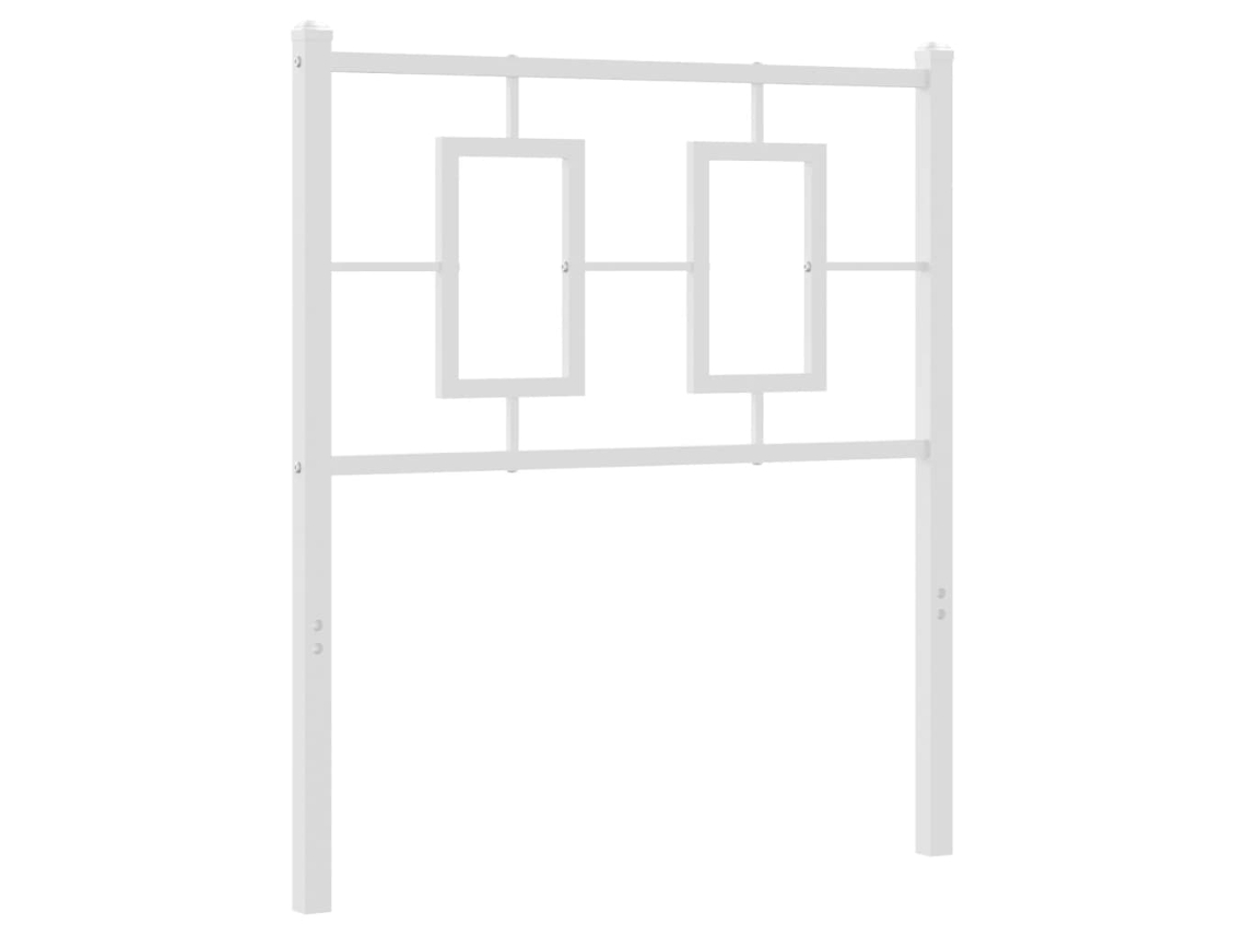 Cabecero de repuesto 80 cm Metal Blanco MAISON EXCLUSIVE