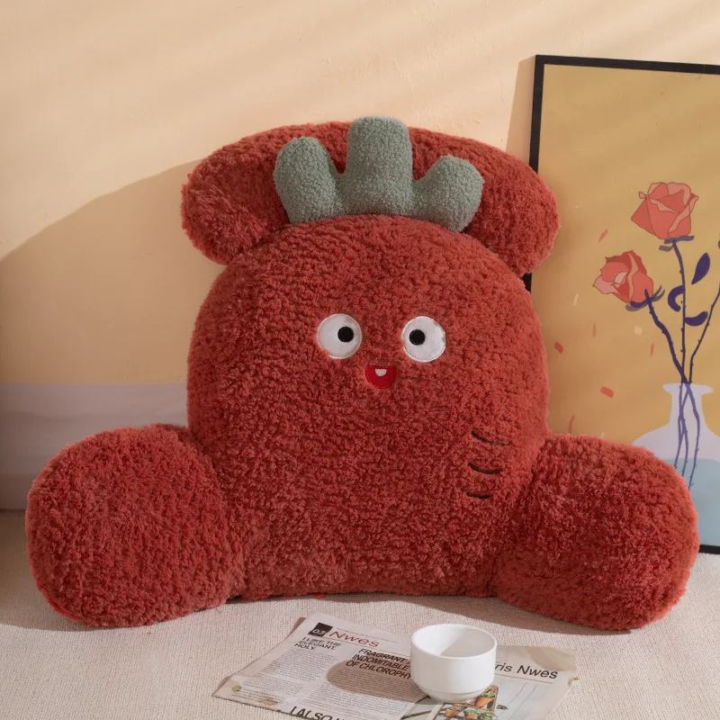 Almohada/cojín De Sofá Con Forma De Fruta (zanahoria, 50 Cm) Para Adultos.