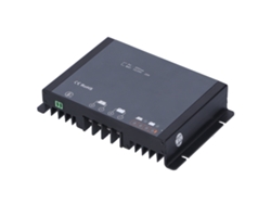 Controlador solar MPPT de 20 A, seguimiento automático, resistente al agua y con Bluetooth, CC 12/24 V