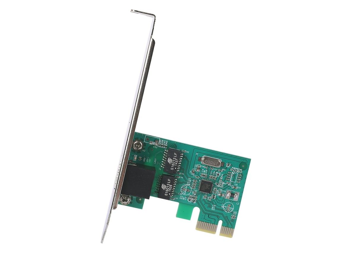 Placa De Rede Pci-express Gigabit 1000mbps Com Interface Rj45, Adaptativo 10/100/1000m, Design Goldfinger