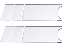 Parachoques De Aire, Protector De Muebles De Acrílico Transparente - Cojín De Pared Para Sofá Cama