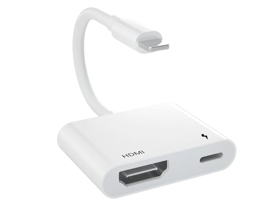 Adaptador Hdmi Para Iphone Yizhood Blanco