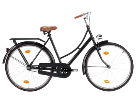 Bicicleta de Paseo VIDAXL Holland Dutch Bike 28 inch Wheel 57 cm Frame Female
