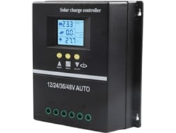 Controlador De Carga Solar Mppt-200a, 12v, 24v, 36v, 48v, Com Display Lcd.