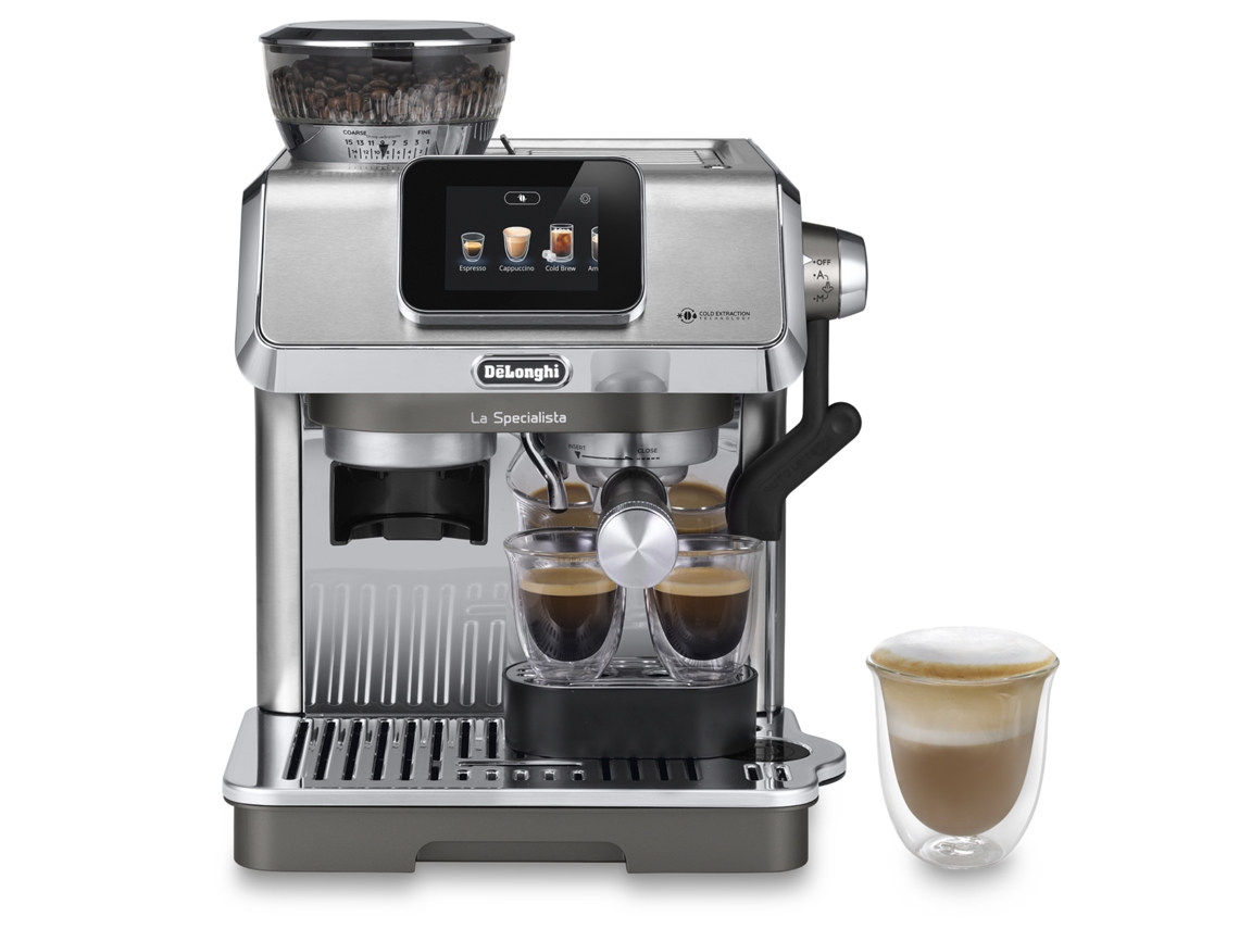 Cafetera Manual DELONGHI La Specialista Touch Ec9455.M (15 bar - Café Molido y en Grano)