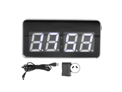 2026-reloj Digital De Mesa Led Con Espejo Luminoso, Calendario Perpetuo, Usb, Enchufe Au Para Dormitorio Y Oficina
