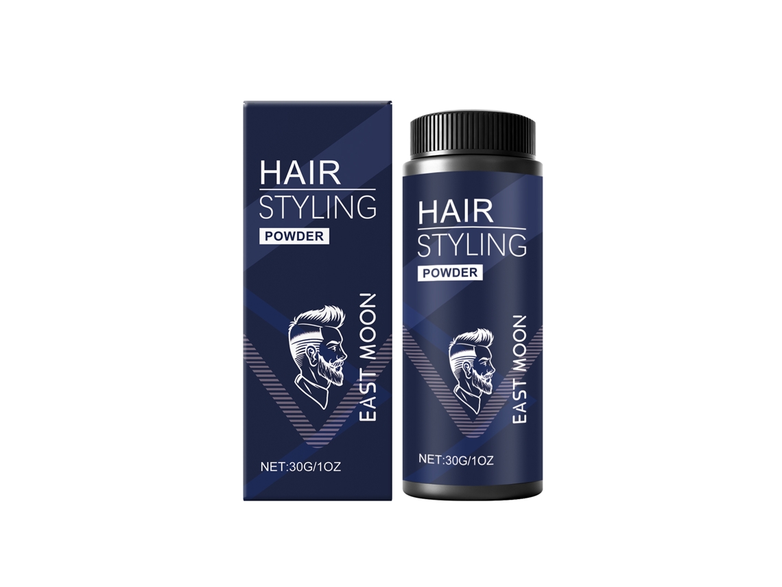 Polvos voluminizadores para hombre para un estilo natural y definido.