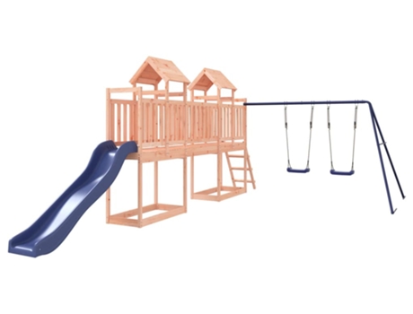 Parque Infantil De Exterior VIDAXL Marrón Madera