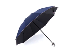 Paraguas Portátil Para Lluvia Y Sol, Resistente Al Viento, Con 10 Varillas De Acero, Compacto Para Viajes.