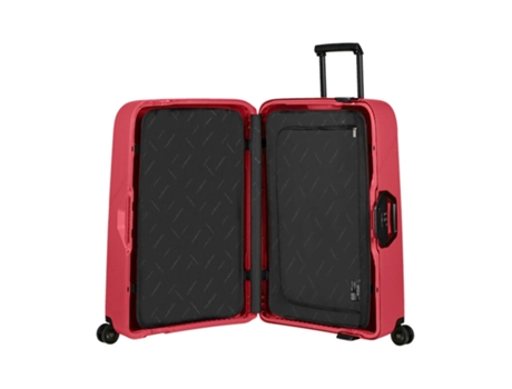 Case De Viajes Samsonite / Trolley Giant 81Cm 4 Ruedas Magnum Eco Red