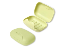 Juego de 2 jaboneras de plástico para uso doméstico y exterior. JEIIBRZUI