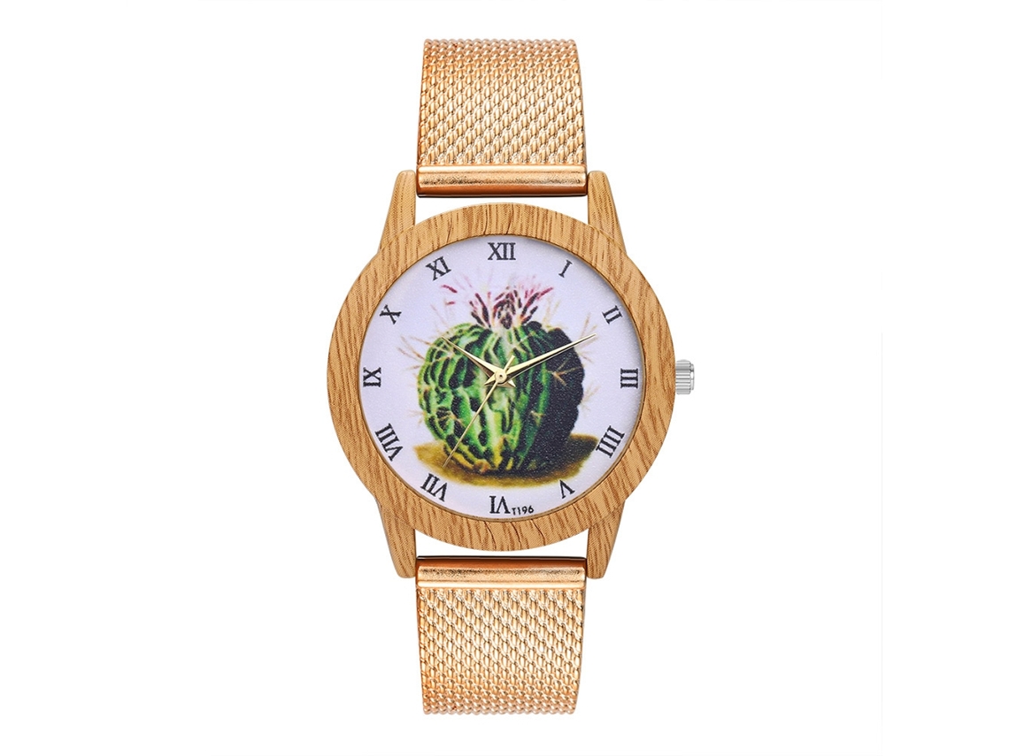 Reloj De Pulsera Zhoulianfa Quartz Fashion Casual Unisex Oro Rosa