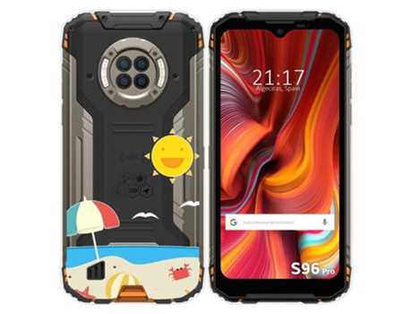 Carcasa Doogee S96 Pro TUMUNDOSMARTPHONE Dibujos Transparente Multicolor