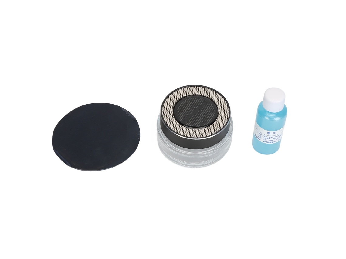 Freshener De Aire Solar Rotativo Para Carro Com Óleo Essencial 30ml