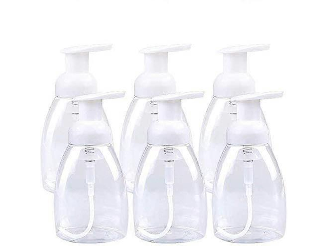 botellas vacías rellenables de 300 ml para jabón espumoso, botella de baño o dispensador de jabón Rosewell