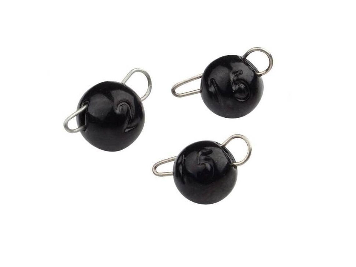 Lote de 3 señuelos para truchas TROUT MASTER Tungsten Bottom Jig 1 g