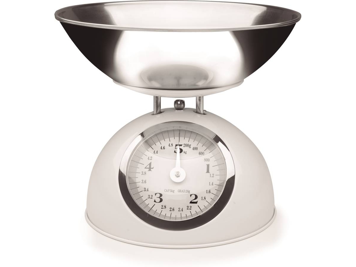 Báscula de Cocina LACOR Mecánica Retro (Acero Inox - 25x23x15 cm - 1 Und)