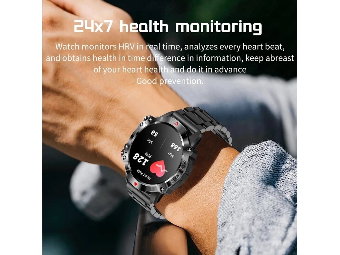 Reloj Inteligente Bluetooth Llamada Deportes Al Aire Libre Relojes 1.39 Pulgadas Pantalla 450mah Resistente Al Agua Smartwatch Para Andro Yuysan