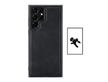Funda para Samsung Galaxy S22 Ultra GIFT4ME Piel Negro