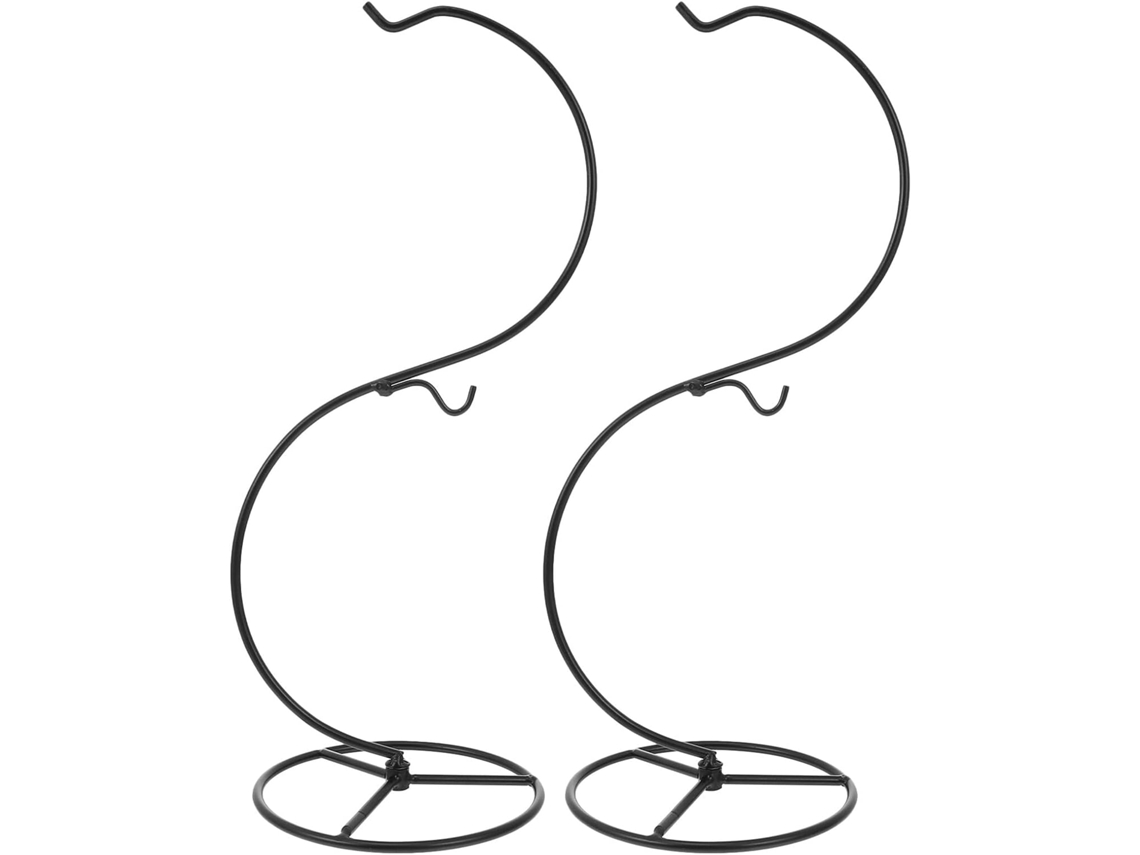 Juego De 2 Soportes Colgantes De Hierro Para Plantas En Miniatura, Ideales Para Colocar Sobre Una Mesa.