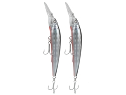 2026rebe-2 Piezas Señuelo Artificial De Minnow Para Pesca De Buceo Profundo Simulación De Plástico Accesorio De Pesca 4