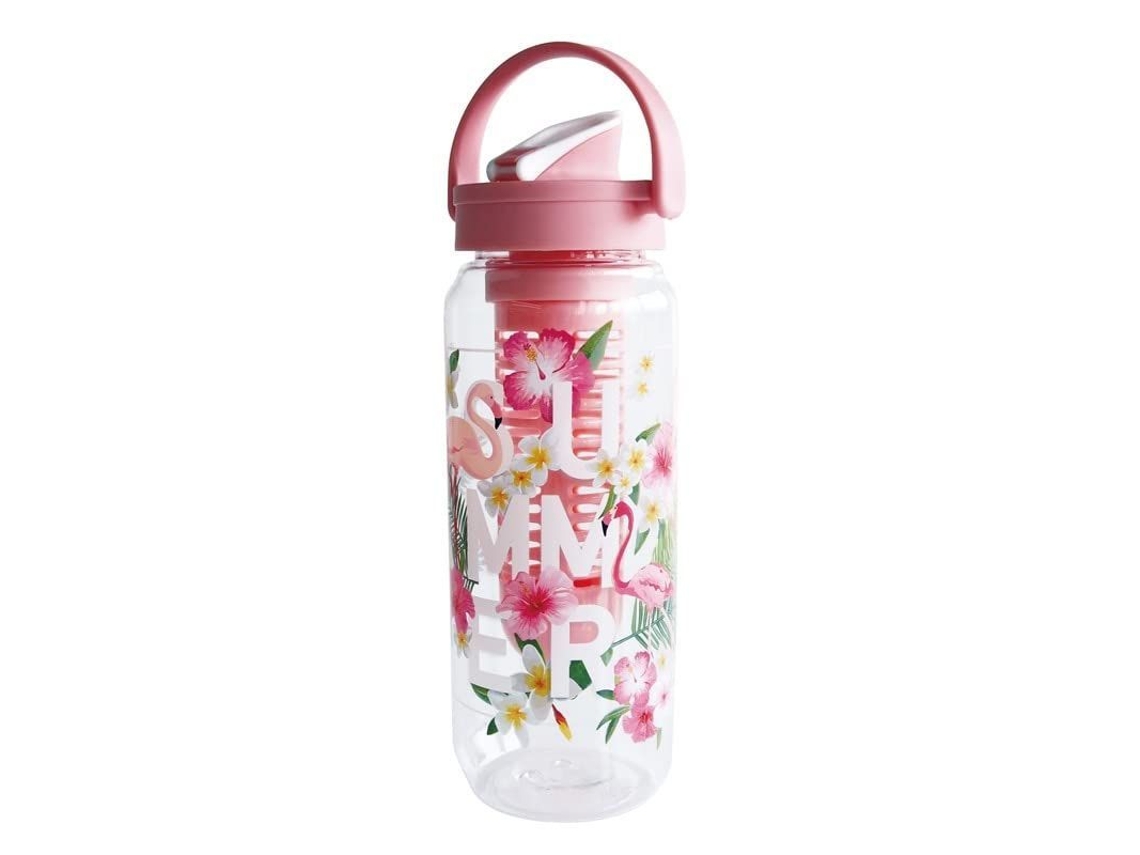 Botella de plástico portátil Rebe para limonada, ideal para deportes y actividades al aire libre.