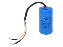 Condensador de arranque CD60 250 V CA 500 µF -40 °C 70 °C 21 Condensador a prueba de explosiones Condensador en estrella