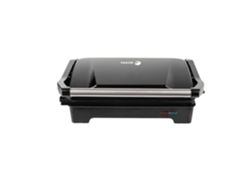 Parrilla multifunción Fagor de 1200 W, control de temperatura, apertura de 180°, color negro, Easygrill Fge08020