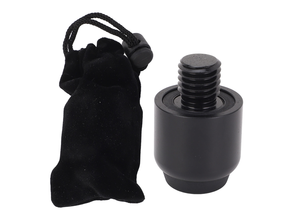 Extensión De Aluminio Para Taco De Billar Con Peso Y Tope, 2,8 Cm (1,1 Pulgadas), Para Mayor Control Y Precisión.