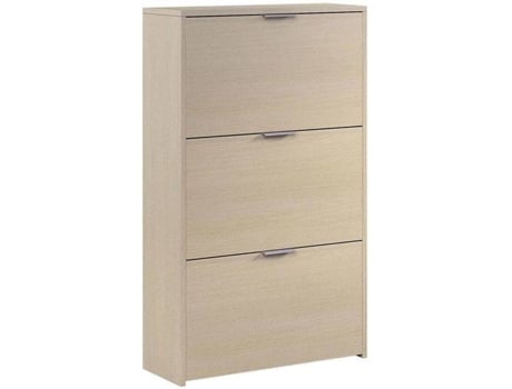 Zapatera HABITDESIGN 3 LC7877R Madera (Roble - Melamina - 60 x 113 x 22cm)