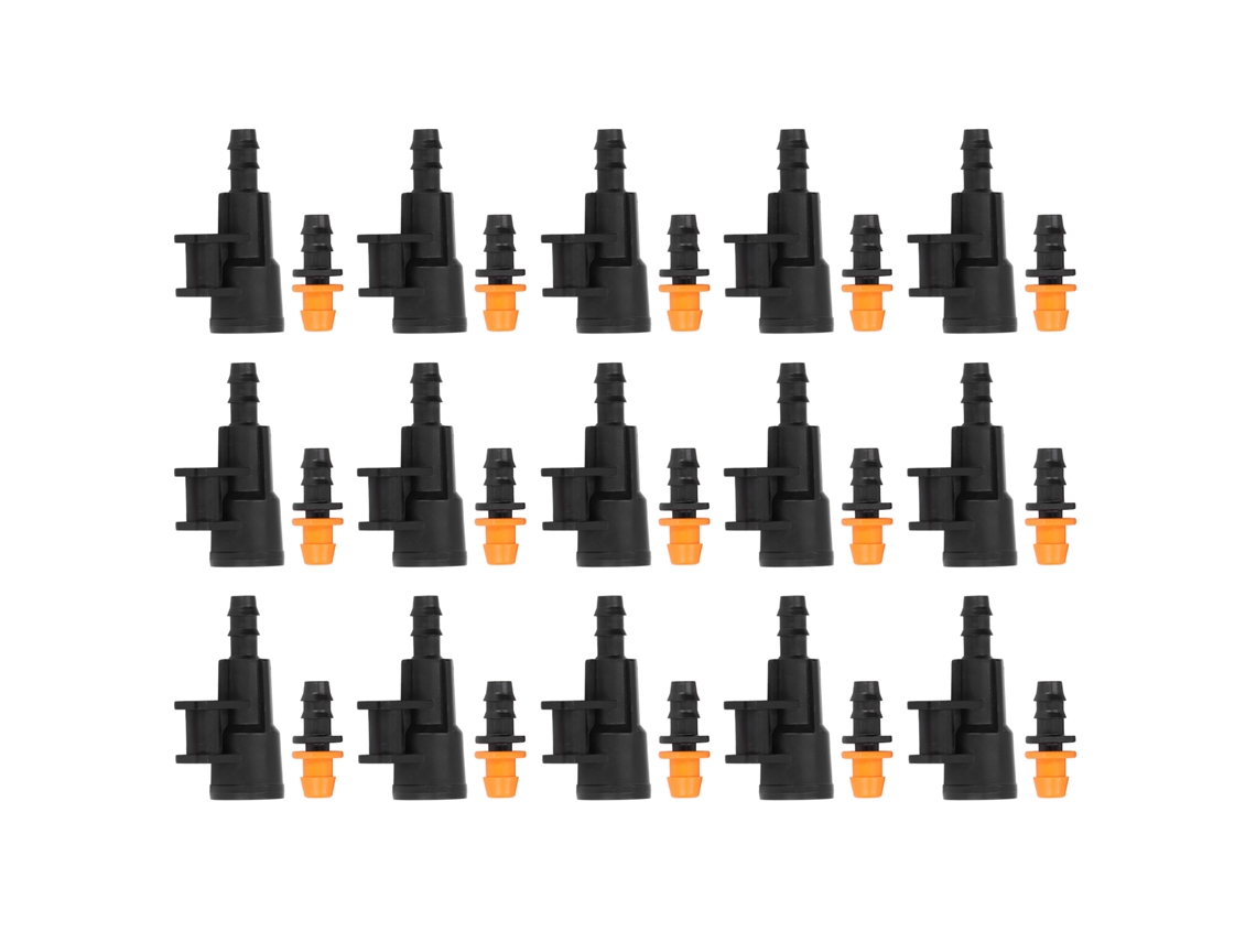 15 Juegos De Conectores De Manguera, Adaptador Para Aspersor Rotativo, Tubo De Soporte G1/2 Pulgada, 8/12 Mm